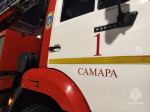 В Самаре 40 человек тушили офис на Корабельной