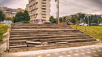 В Самаре у 20-ти этажного дома-кукурузы на Ленина разрушилась лестница