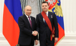 Вячеслав Федорищев поздравил Олега Кононенко с награждением орденом "За заслуги перед Отечеством" І степени