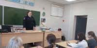 В Самарской области сотрудники полиции провели профориентационное мероприятие со школьниками - ГУ МВД Самарской области