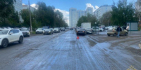 В Самаре "паровозом" столкнулось пять автомашин - ProGorodSamara.Ru