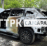 В Самаре рядом с ТЦ «Золотое Яблоко» сгорел премиальный кроссовер Exeed - ГТРК Самара