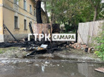 В Самаре рядом с ТЦ «Золотое Яблоко» сгорел премиальный кроссовер Exeed
