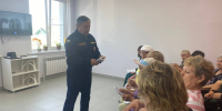 В Сергиевском районе пожилым людям напомнили о пожарной безопасности - Центр по делам гражданской обороны, пожарной безопасности и чрезвычайным ситуациям