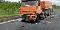 Под Самарой 2 июня КАМАЗ раздавил УАЗ в лобовом ДТП - ProGorodSamara.Ru
