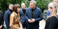 Мэр Самары Иван Носков пообещал горожанам благоустроить сквер за "Рашпилем" - ГТРК Самара