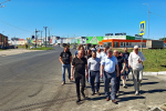 В Самаре проверили качество выполнения ремонта дорог в мкр. Крутые Ключи