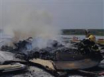 Под Самарой произошел пожар в индустриальном парке "Преображенка"