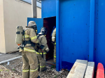В Кинельском районе прошли тренировки газодымозащитников