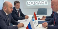 Губернатор Самарской области Вячеслав Федорищев провёл рабочую встречу с министром международного экономического сотрудничества Республики Сербия Ненадом Поповичем - Губерния ТВ