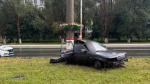 В Самарской области 21-летний водитель врезался в столб
