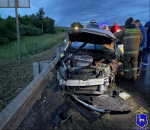 В Красноярском районе водитель выехал на встречку: двое пострадавших