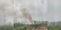 В Самаре взрывались фейерверки из-за пожара в ларьке у ТЦ «Русь на Волге» ночью - Комсомольская Правда Самара