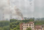 В Самаре взрывались фейерверки из-за пожара в ларьке у ТЦ «Русь на Волге» ночью