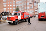 В Самаре на Московском шоссе горел торговый павильон с пиротехникой 