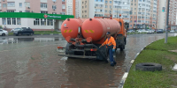 Залповый ливень затопил улицы Самары: коммунальщики ликвидируют последствия - ProGorodSamara.Ru