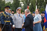 В институте прошел торжественный выпуск лейтенантов внутренней службы