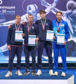 Борьба была равной: Кирилл одержал победу с преимуществом в один укол - 15:14.