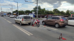 Мотоциклист врезался в стоящий автомобиль в Самаре