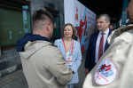 Город трудовой доблести Самару посетили участники проекта "Поезд Памяти"