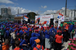 Город трудовой доблести Самару посетили участники проекта "Поезд Памяти"