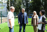 Глава Самары Иван Носков проверил готовность детских футбольных площадок