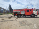 В Самаре загорелся цех подшипникового завода
