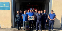 В пожарно-спасательном отряде № 34 Кинельского района добрые пожелания и поздравления с юбилеем принимал председатель совета ветеранов - Центр по делам гражданской обороны, пожарной безопасности и чрезвычайным ситуациям