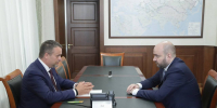 Вячеслав Федорищев и министр транспорта РФ Андрей Никитин обсудили развитие БАС в регионе - Правительство Самарской области