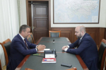 Вячеслав Федорищев и министр транспорта РФ Андрей Никитин обсудили развитие БАС в регионе