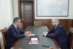 Вячеслав Федорищев и министр транспорта РФ Андрей Никитин обсудили развитие БАС в Самарском регионе