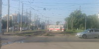 В Самаре на ул. Ново-Садовой из-за поломки вагона встали трамваи - ГТРК Самара