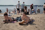 Вода в Волге в Самарской области прогрелась до +24 градусов