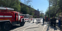 В Самаре утром 18 июля встали трамваи из-за пожара на улице Красноармейской - ГТРК Самара