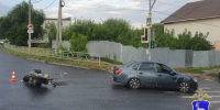 В Сызрани в ДТП пострадала женщина на мотоцикле - Губерния ТВ