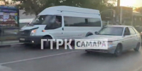 ДТП с тремя машинами парализовало движение в центре Самары вечером 25 июля - ProGorodSamara.Ru