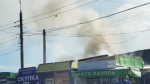 В Самаре около Кировского рынка 28 июля вспыхнуло двухэтажное кафе