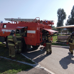 Условный пожар оперативно ликвидирован