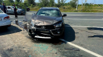 В Самарской области 31 июля пострадали два человека после столкновения легковушек