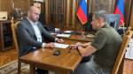 Вячеслав Федорищев провел встречу с Председателем правительства ЛНР Егором Ковальчуком