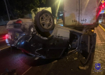 Легковушка перевернулась и попала под грузовик в Самаре