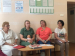 В перинатальном центре Новокуйбышевска прошел мастер-класс для будущих мам.