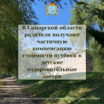 Компенсация за самостоятельно приобретенную путевку в летний оздоровительный лагерь