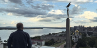 Самарский губернатор В. Федорищев посетил крышу здания областного правительства - ProGorodSamara.Ru