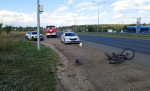Второе за месяц ДТП с участием велосипедиста в Красноярском районе