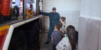 В первый класс после экскурсии в пожарной части - ГУ МЧС Самарской области