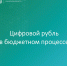 📌Цифровой рубль в бюджетном процессе - Министерство финансов