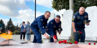 Специалисты 41 пожарно-спасательного отряда приняли участие в патриотическом митинге «Будем помнить» - Центр по делам гражданской обороны, пожарной безопасности и чрезвычайным ситуациям
