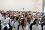 1 сентября они впервые надели белые халаты и почувствовали себя частью нового коллектива.