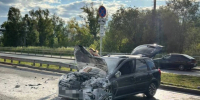 В Самаре из-за массовой аварии в Куйбышевском районе загорелась легковушка - Комсомольская Правда Самара